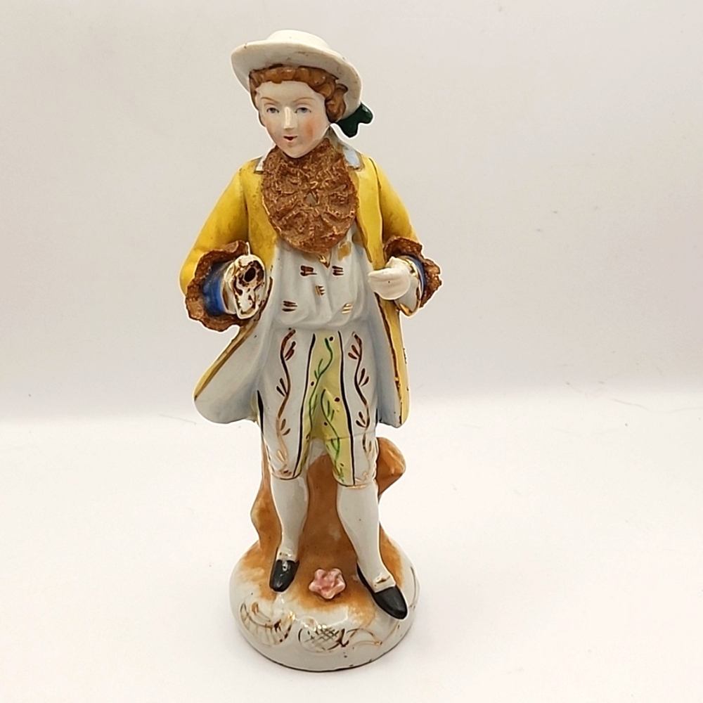 Vintage Occupied Japan Porcelain Figure w/ Hand Missing